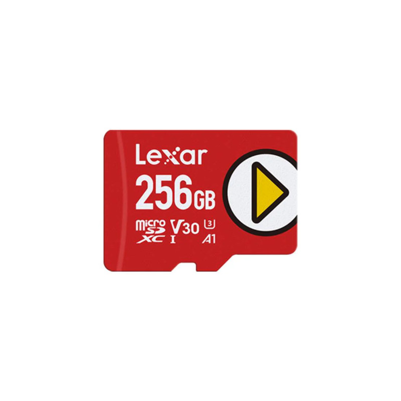 Lexar Professional UHS-I A1 U3 256GB V10 microSDXC Memory Card - بطاقة تخزين